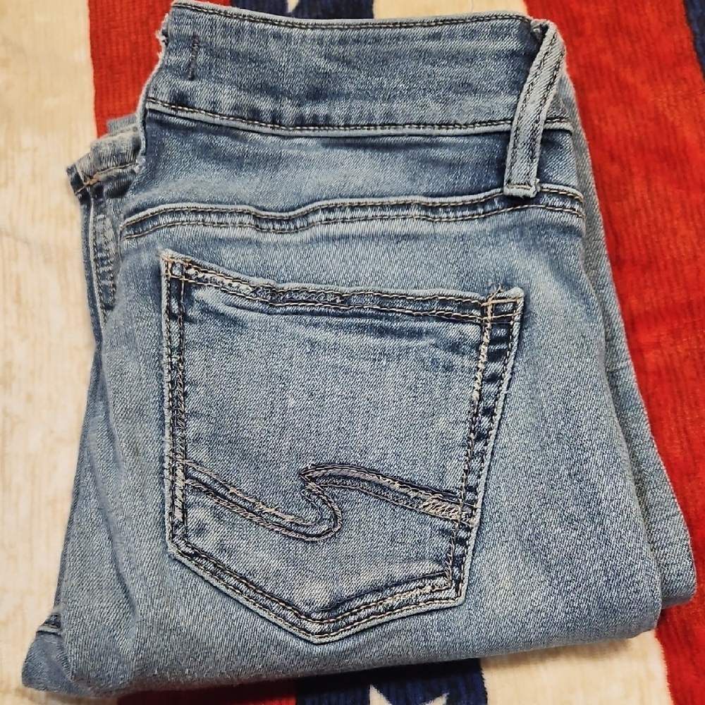 Silver Jeans Light Blue Denim